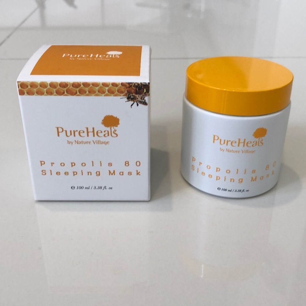 Sephora Propolis 80 Sleeping Mask - White and Yellow